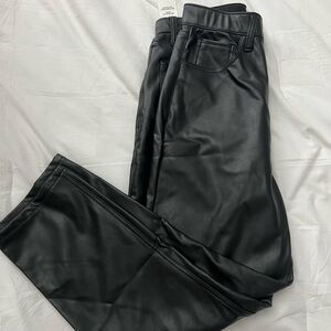 Abercrombie & Fitch Leather Pants